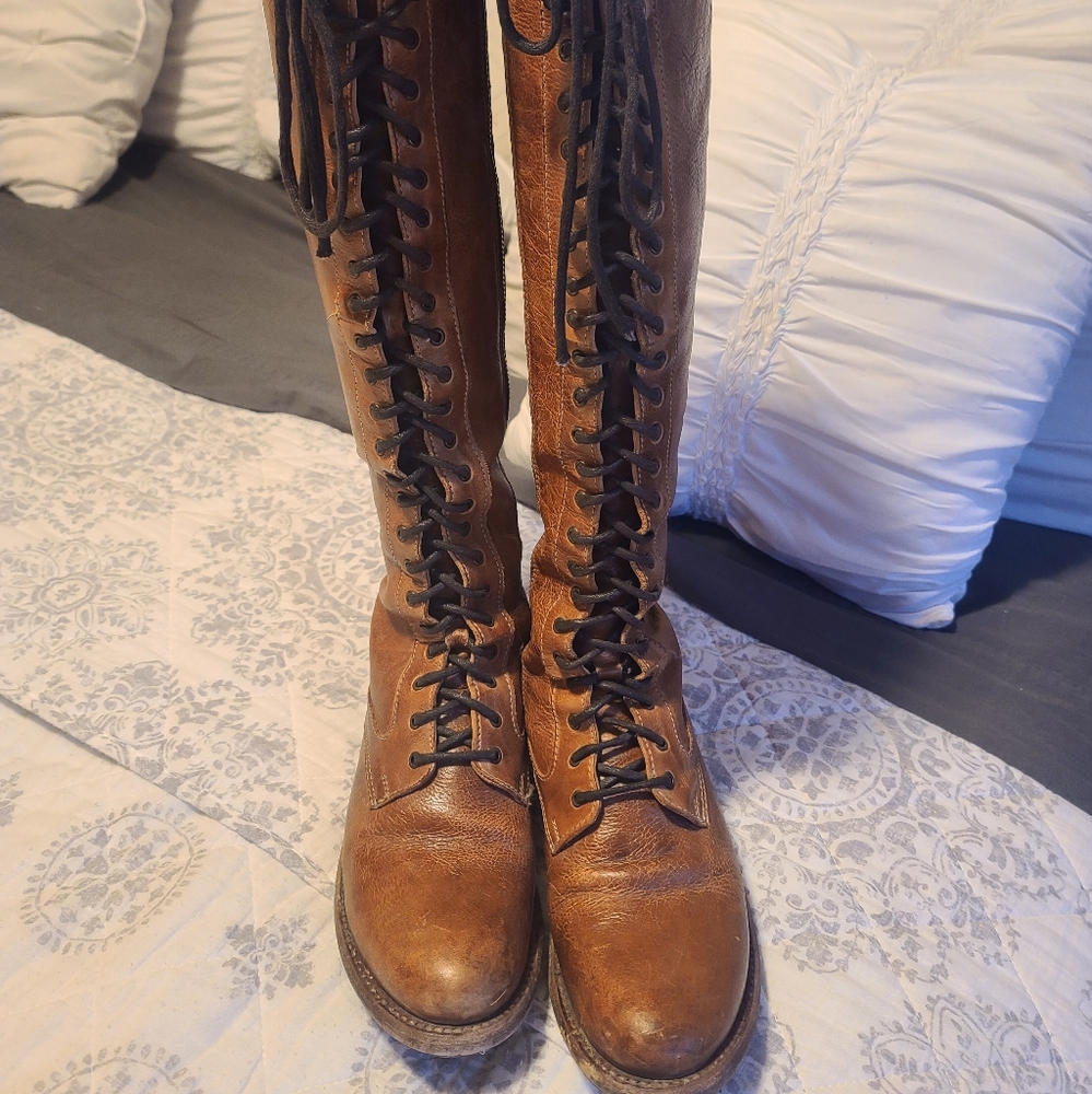 Bed Stu Combat Boots